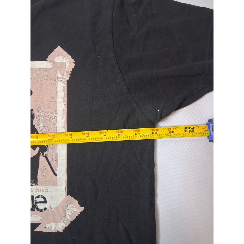 Boyce Avenue Band T-Shirt Black Graphic Tee 2012 Tour Concert Large - Picture 5 of 6